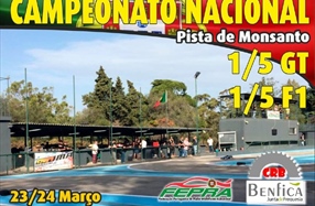 1.ª Prova Campeonato Nacional 1/5 GT e 1/5 F1